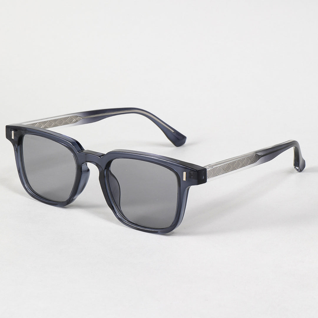 Dame solbrille i moderne statementstil med forsterket ramme Luvikno