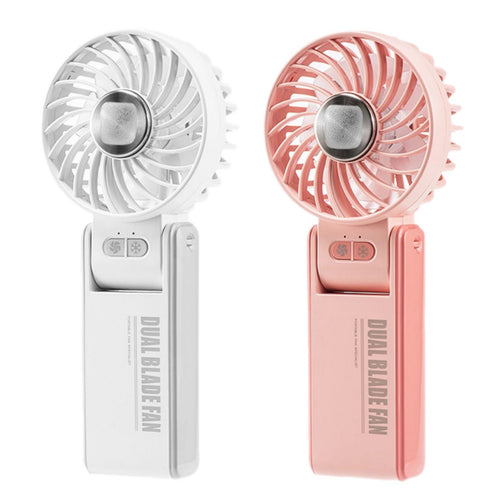 Bærbar Dual Blade Mini Vifte Luvikno