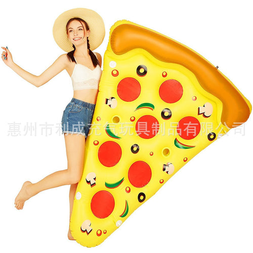 Kvinner Oppblåsbar Pizza Lounger Luvikno