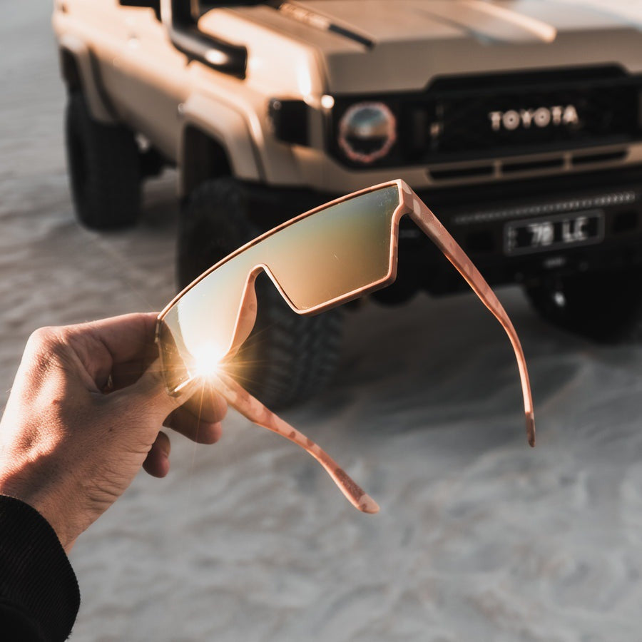 Dame moteriktig solbrille Luvikno