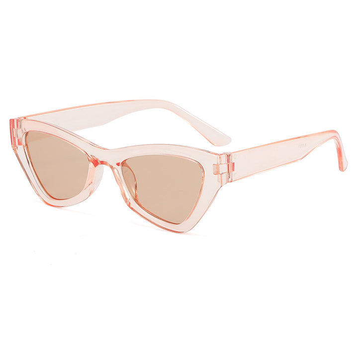 Damen trendy Cat-Eye solbrille Luvikno