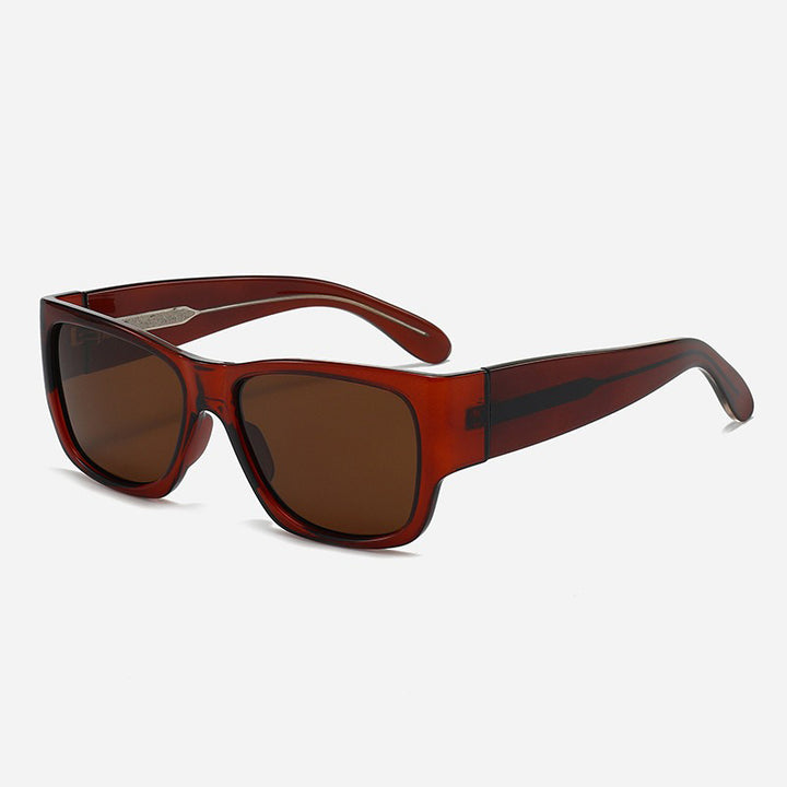 Dame Trendy solbriller i minimalistisk design Luvikno
