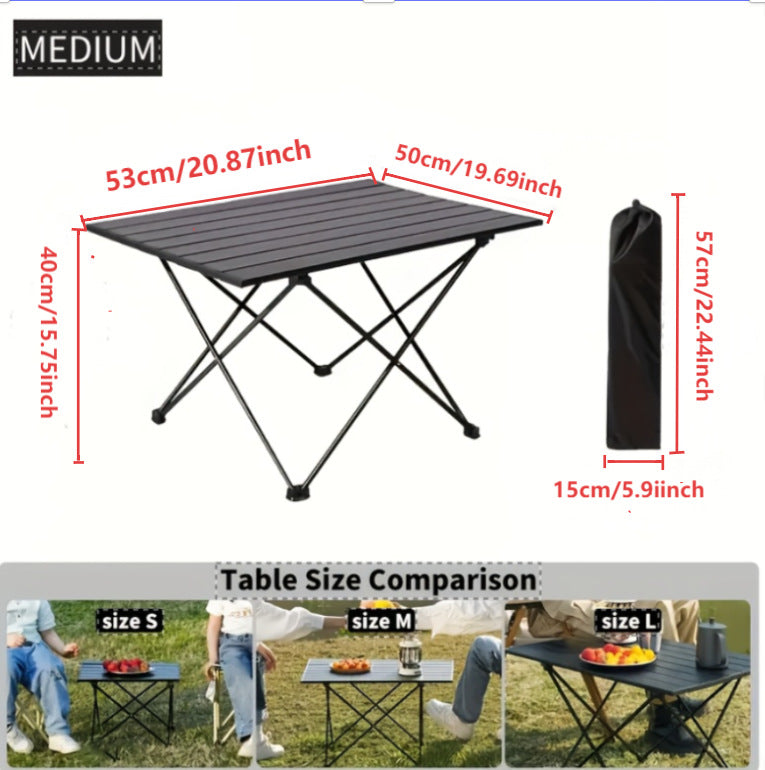 Dame Lett Campingfaltbord Luvikno
