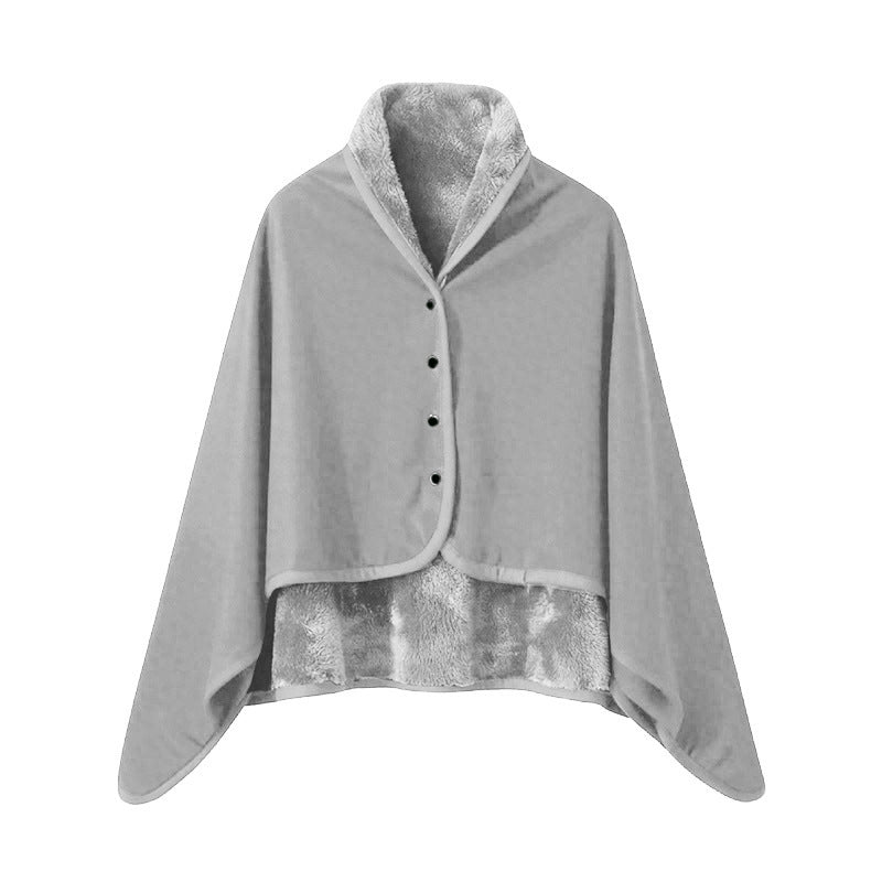 Damer Elegant Kosepledd med Krage Luvikno