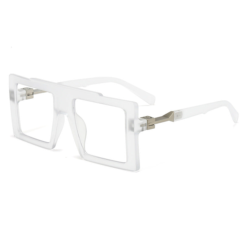 Dame moteriktig solbrille med rektangulær ramme Luvikno