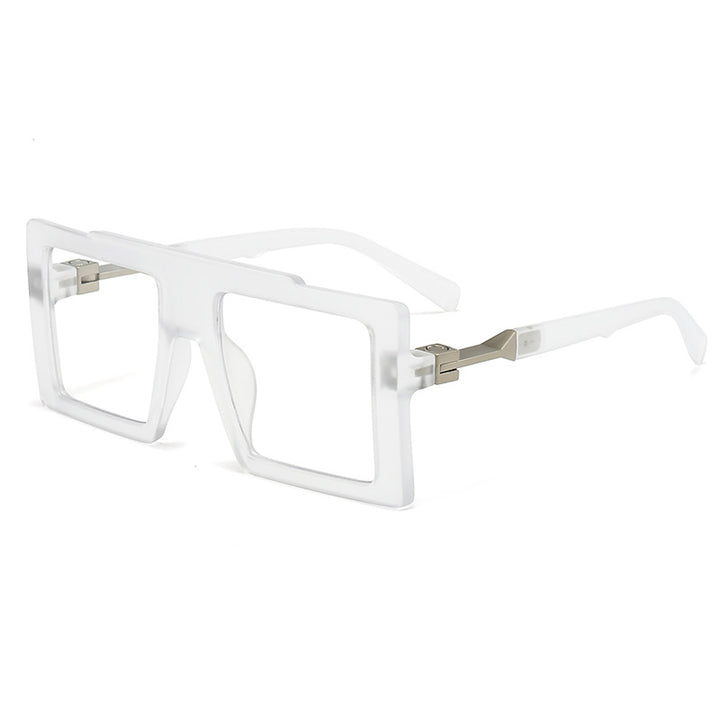 Dame moteriktig solbrille med rektangulær ramme Luvikno