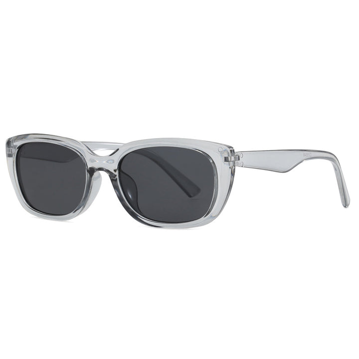 Dame trendy cat-eye solbriller i minimalistisk design Luvikno