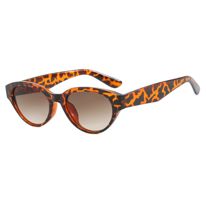 Dame Cat-Eye solbriller med beskyttende UV-filter og elegant ramme Luvikno