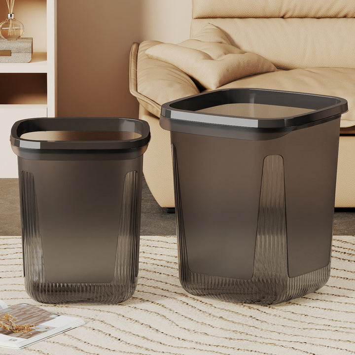 Moderne og elegante søppelbøtte for damer med halkefri bunn og ergonomisk håndtak Luvikno