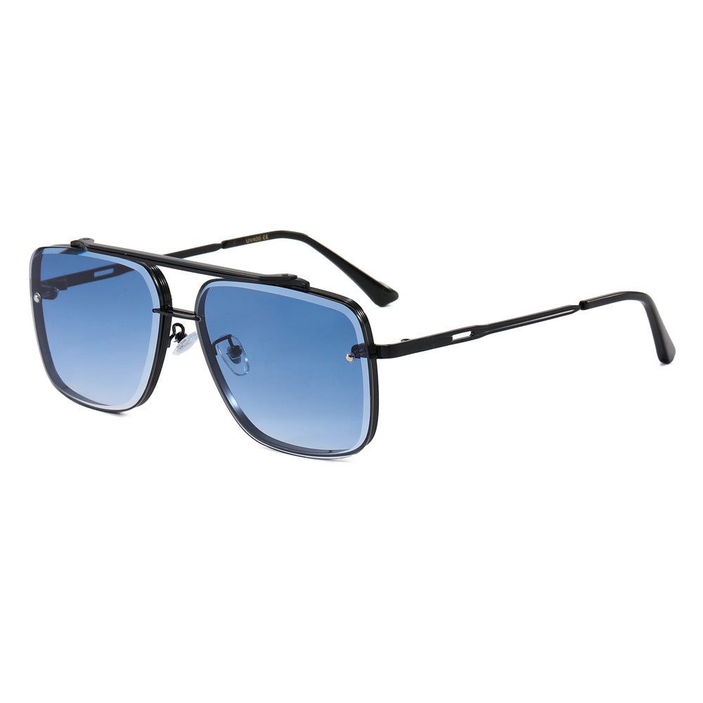 Damer elegant kvadratisk designer solbrille Luvikno