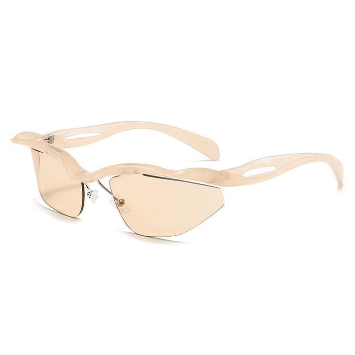 Dame Sporty solbriller med aerodynamisk ramme Luvikno 1780028486