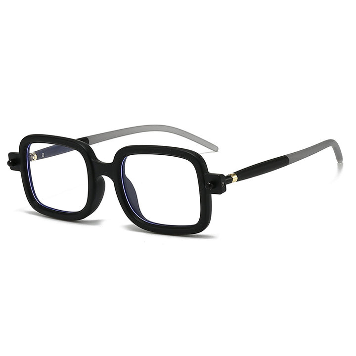Dame moteriktig kvadratisk brille med stilige detaljer Luvikno