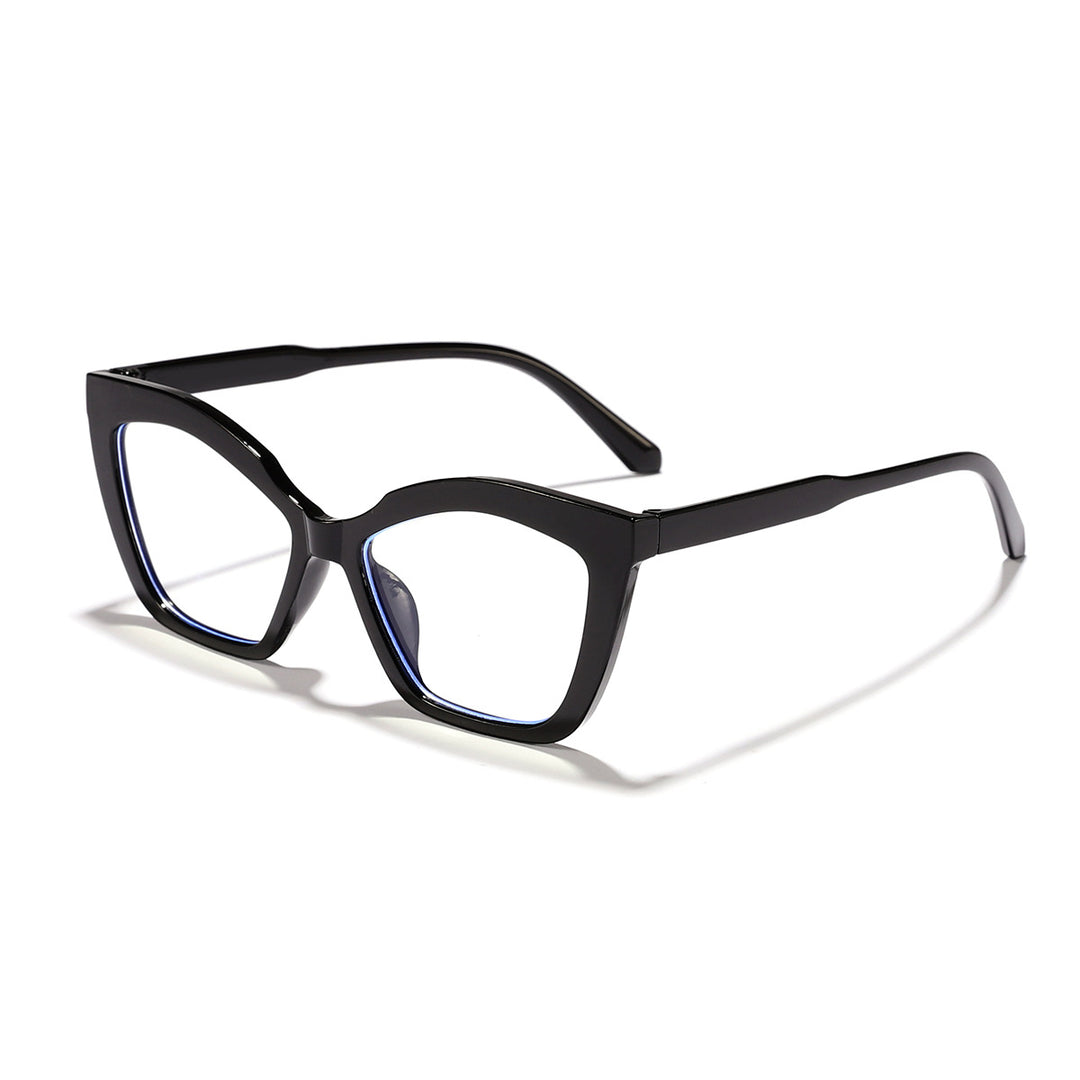 Dame ekstravagante Cat-Eye solbriller Luvikno