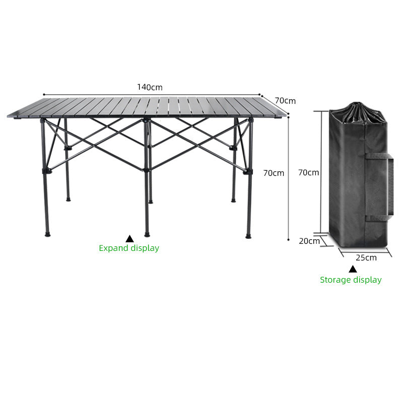 Foldbart Piknikbord Luvikno