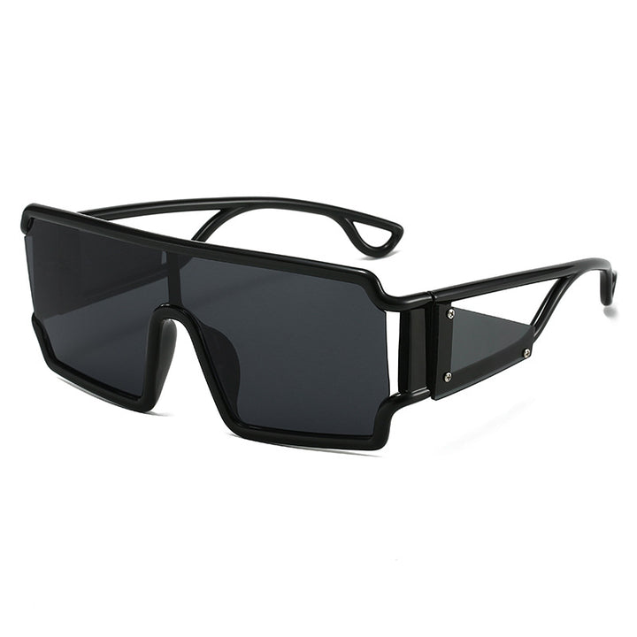 Dame moderne sports-solbriller med beskyttende ramme og trendy design Luvikno