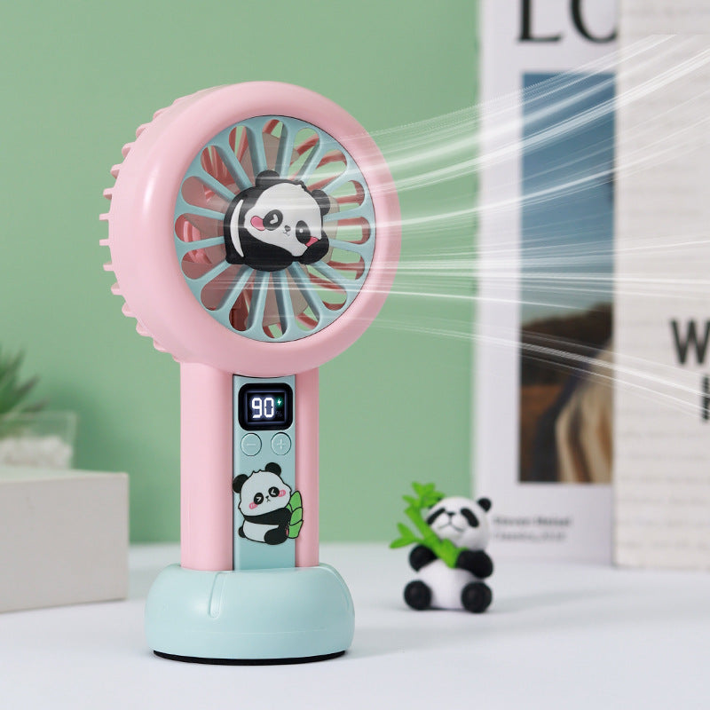 Kvinnelig bærbar miniblad med søtt panda-design Skanto