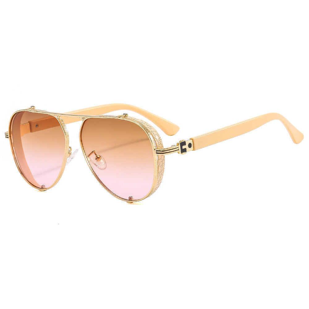 Damer Luksuriøs Retro-solbrille med kunstneriske dekorasjoner Luvikno