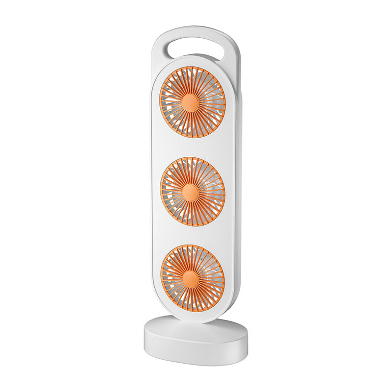 Unisex Multi-Head Portable Desk Fan Luvikno