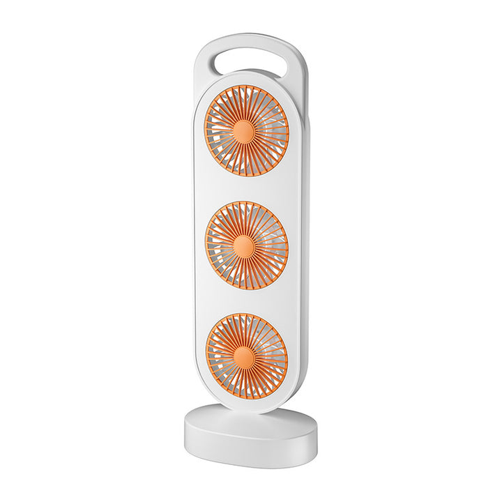 Unisex Multi-Head Portable Desk Fan Luvikno