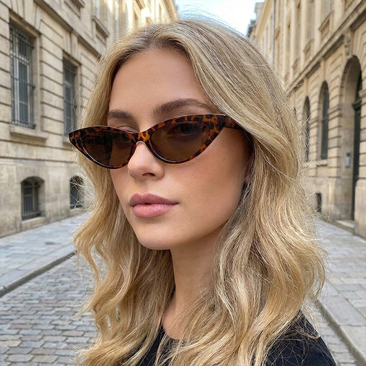 Dame Cat-Eye solbriller med komfort og UV-beskyttelse Luvikno