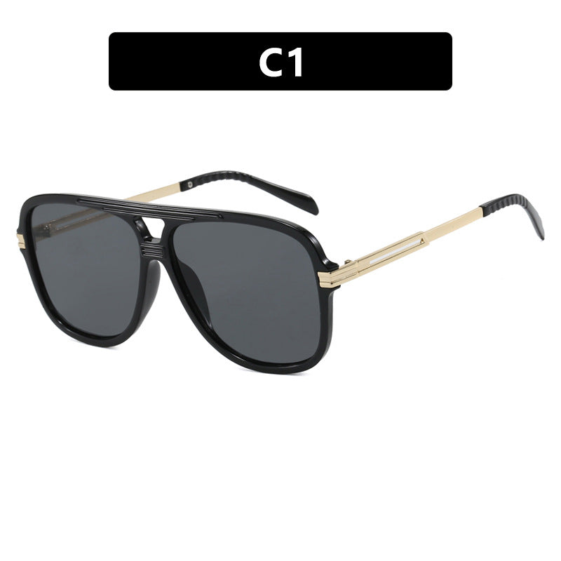 Dame oversized moteriktig solbrille med robust og elegant design Luvikno