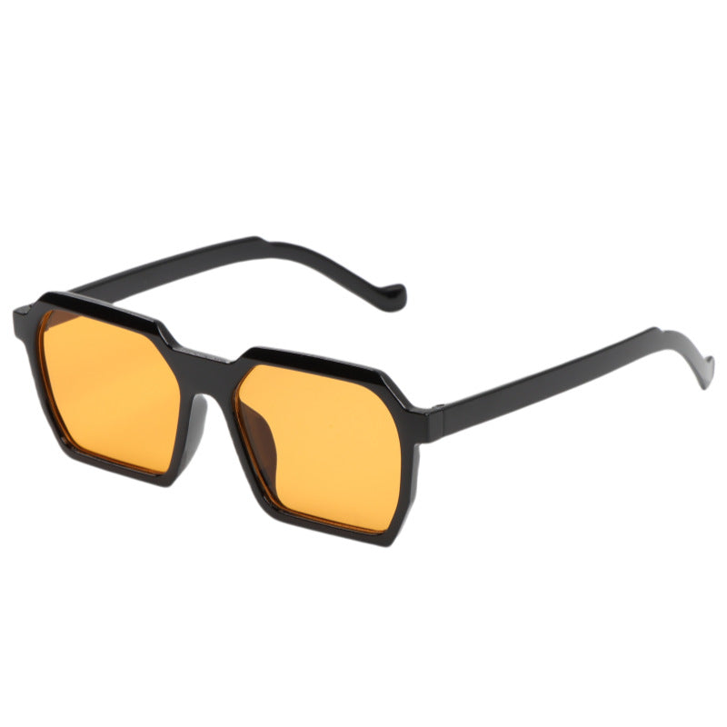Damer Moderne hexagonal solbrille med myk fargegradient Luvikno