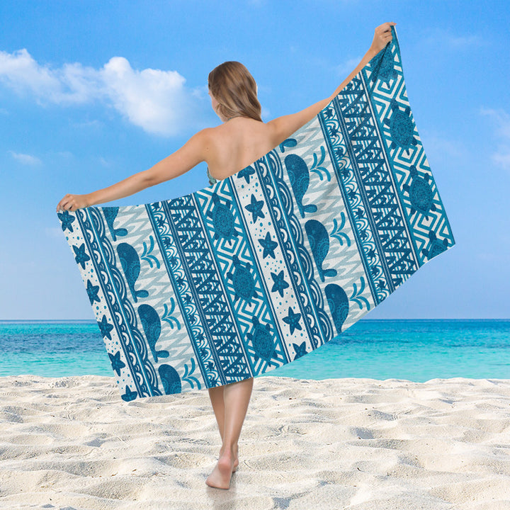 Women's beach towel by Luvikno