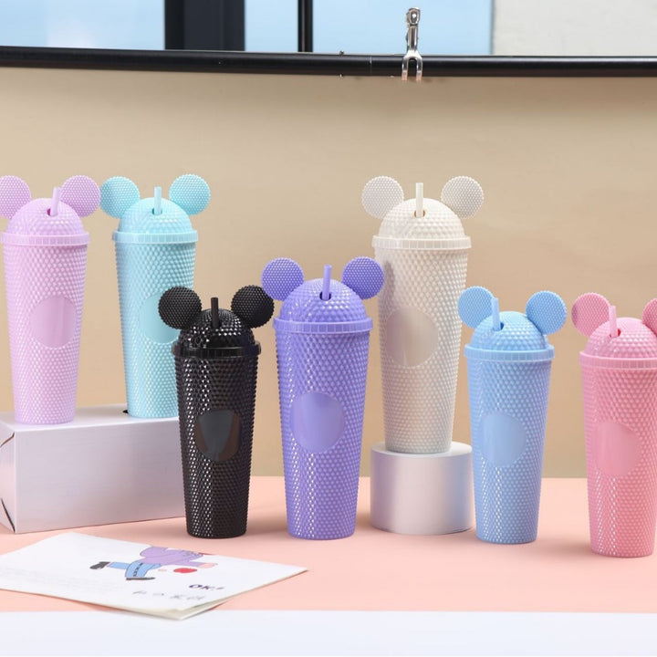 Dame Trendy og leken krus med Mickey Mouse ører Luvikno