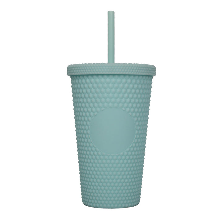 Unisex plastikkopp med teksturert design Luvikno