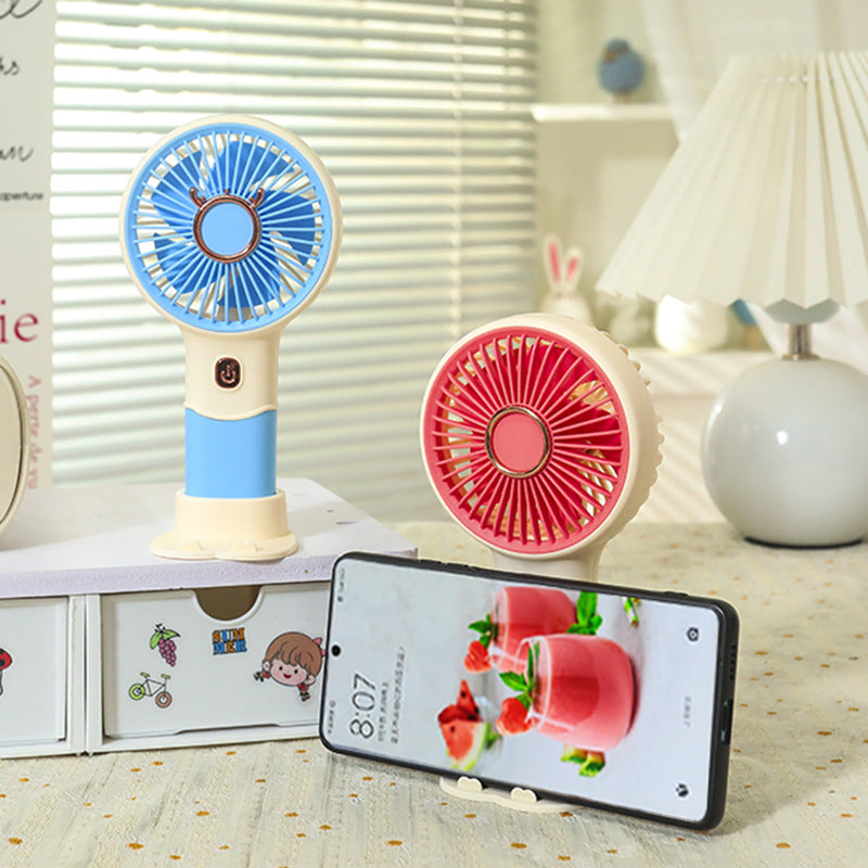 Dame Bærbar Håndvifte med innovativt Dyre-design Luvikno