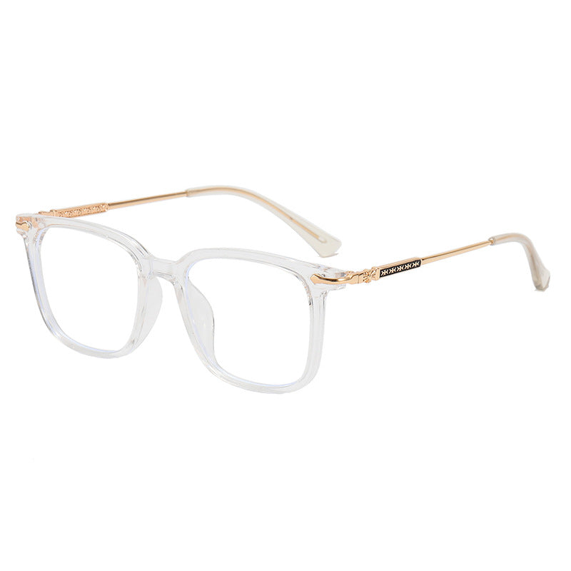 Dame firkantet designerbrille med elegant ramdesign Luvikno