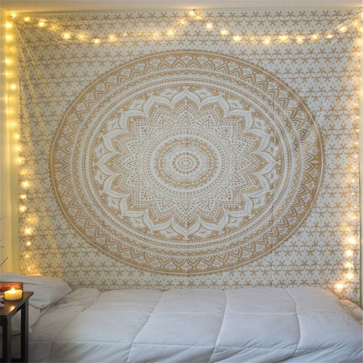 Dame Mandala Veggdesign Luvikno