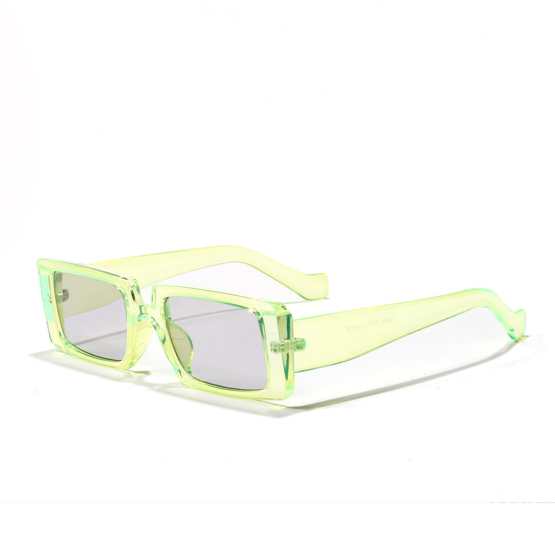 Dame oversized solbriller med moderne ramme Luvikno