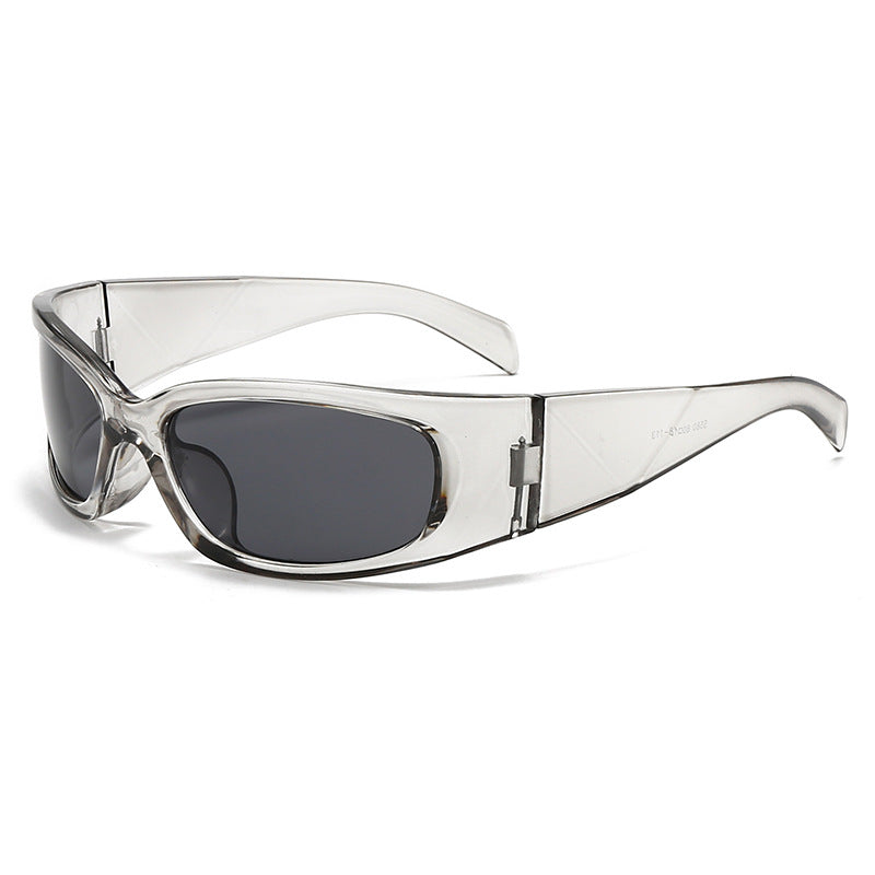 Dame sporty solbriller med moderne, ergonomisk design Luvikno