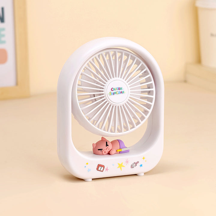 Søt tegneseriefigur mini vifte Luvikno