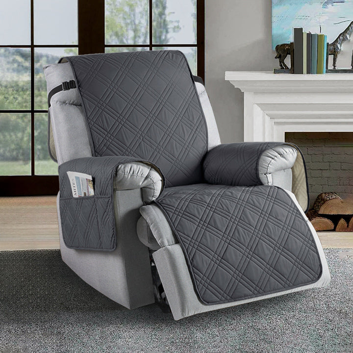 Luvikno | Vanntett Recliner Trekk | Slitesterk Mikrofiber, Flekkresistent & Universell Passform for Hjemmets Beskyttelse