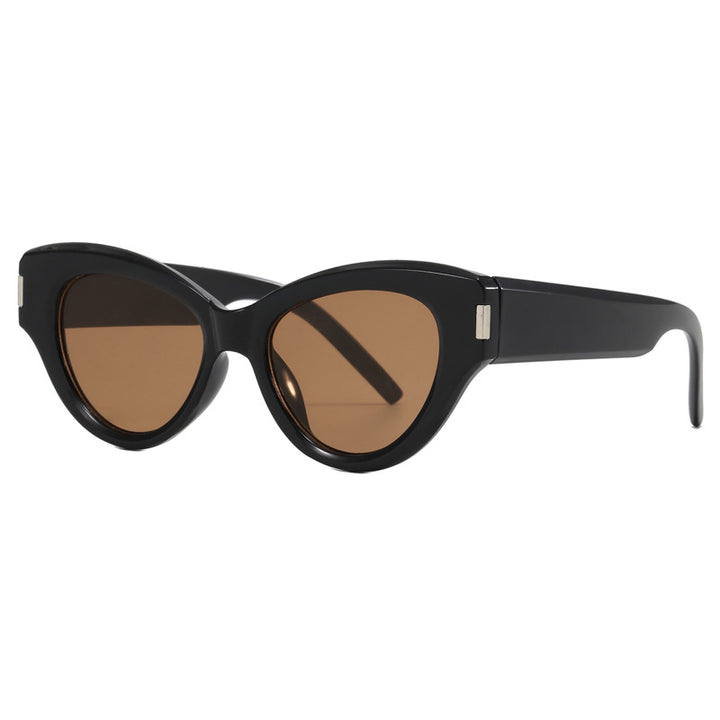Dame Cat-Eye solbriller med moderne, iøynefallende design Luvikno