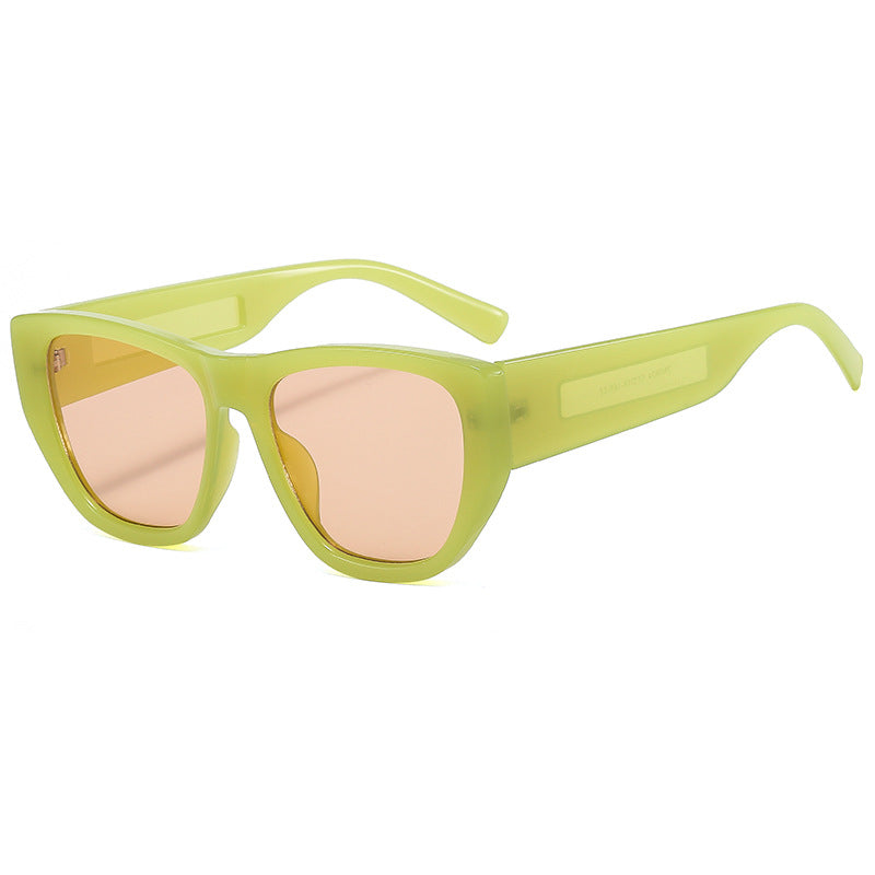 Dame trendy solbriller i innovativt Cat-Eye design Luvikno