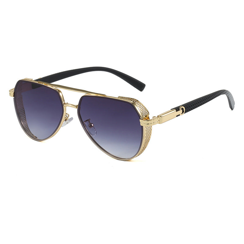 Dame moteriktig solbrille med stilige aksenter Luvikno
