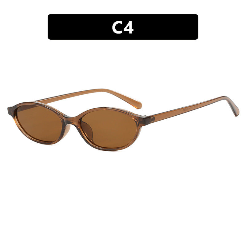 Dame moteriktig solbrille i elegant retro-design Luvikno
