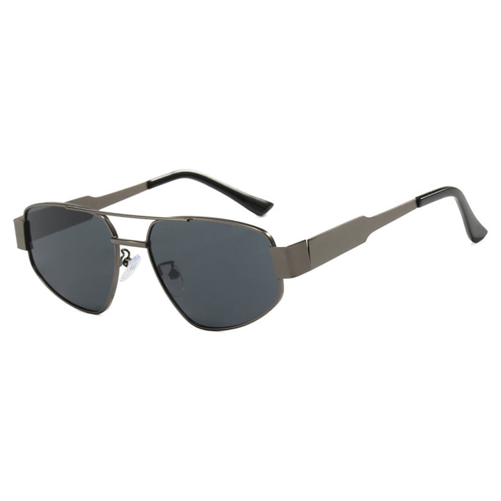 Dame stilige oversized solbeskyttelsesbriller Luvikno