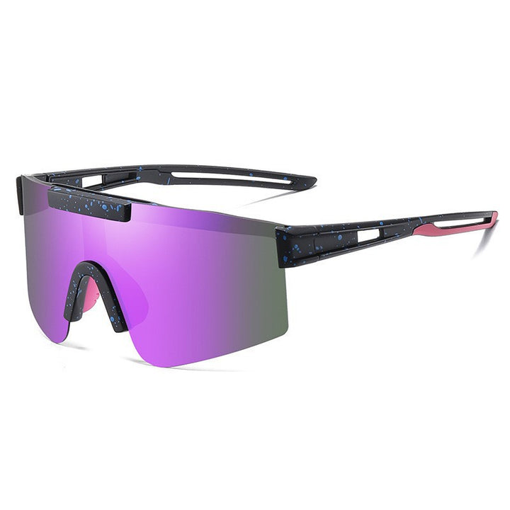 Unisex Sporty Racing Sunglasses with Advanced Airflow System Luvikno