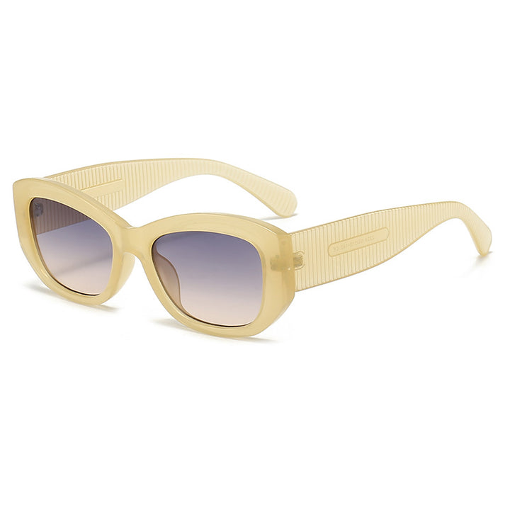 Dame Cat-Eye solbrille med moderne ramme og økt bærekomfort Luvikno