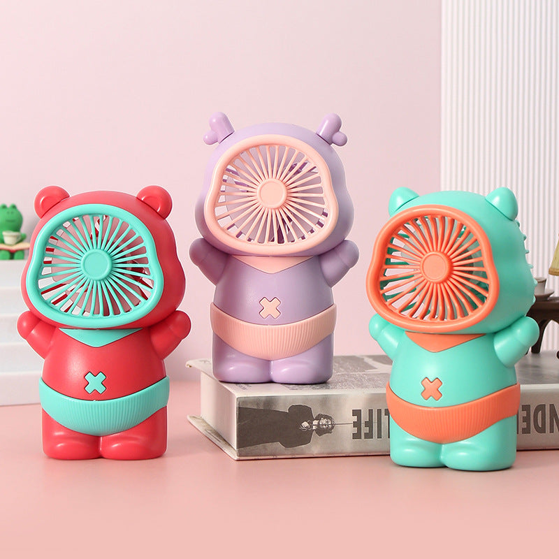 Unisex Bær-design bærbar mini-vifte Luvikno