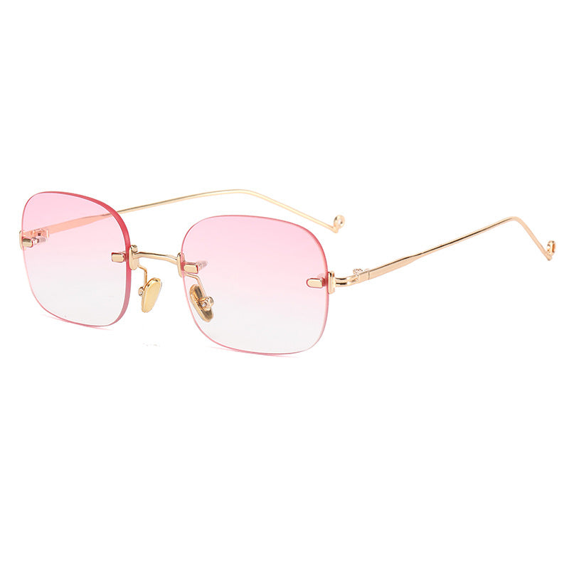 Dame elegant geometrisk brille Luvikno