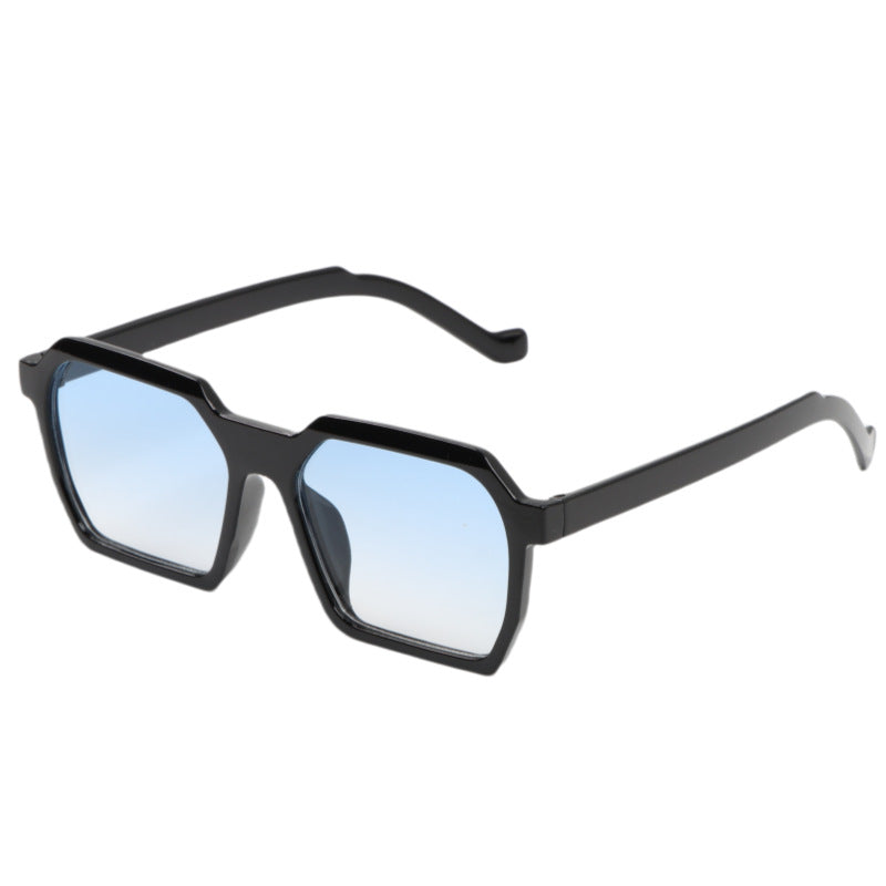 Damer Moderne hexagonal solbrille med myk fargegradient Luvikno