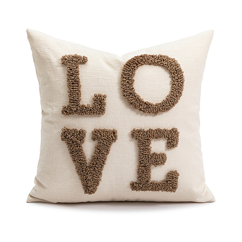 Ladies hypoallergenic pillow with soft cover and ergonomic design Luvikno