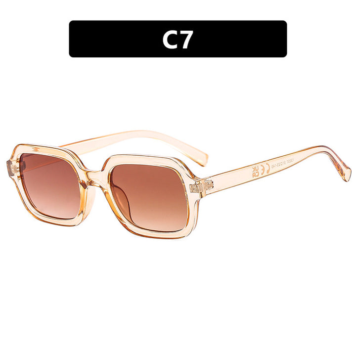 Dame kvadratisk solbrille i elegant design Luvikno