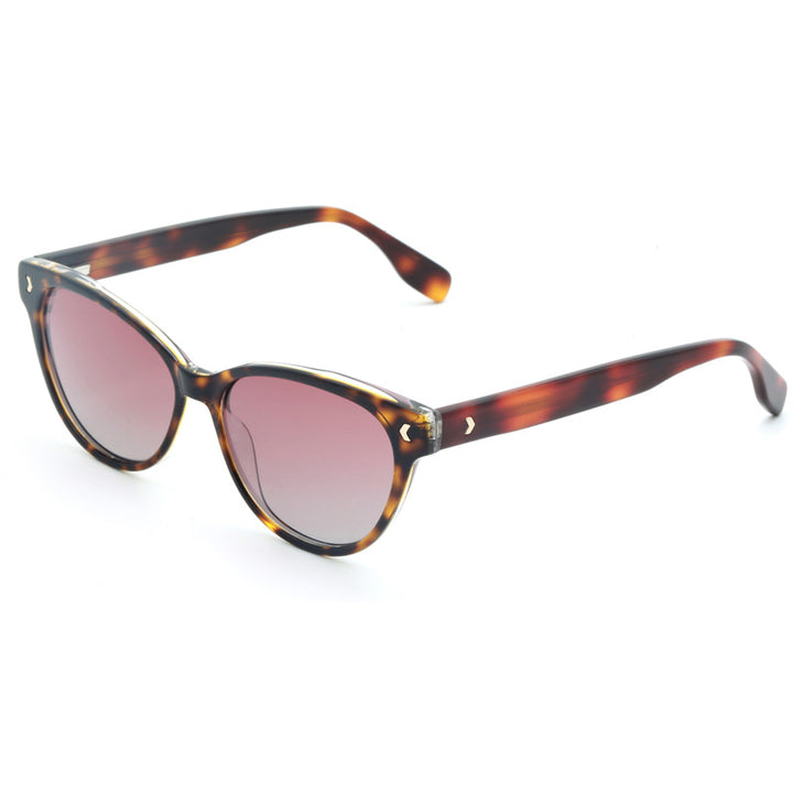 Dame Cat-Eye solbriller med stilrent design og UV-beskyttelse Luvikno