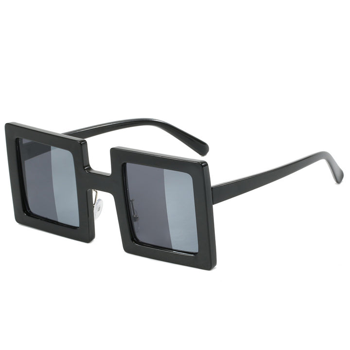 Dame kvadratisk solbrille med moderne design Luvikno